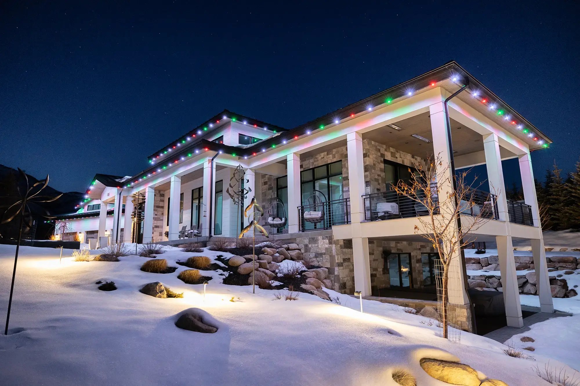 Professional Holiday LED Lighting for Homes