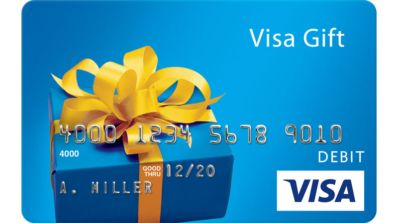 $1000 prepaid Visa gift card
